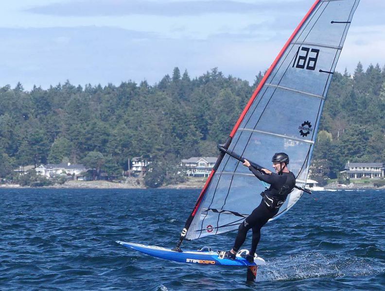 Willows Aug 24 2019 - photo Andrew Madding
Keywords: windfoil