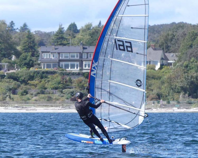 Willows Aug 24 2019 - photo Andrew Madding
Keywords: windfoil