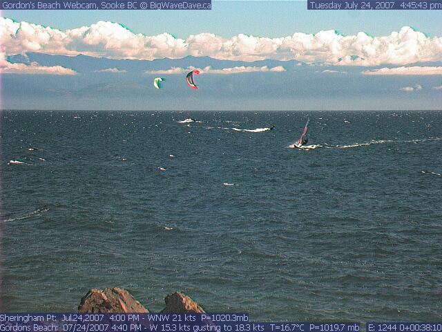 West winds return !!!
