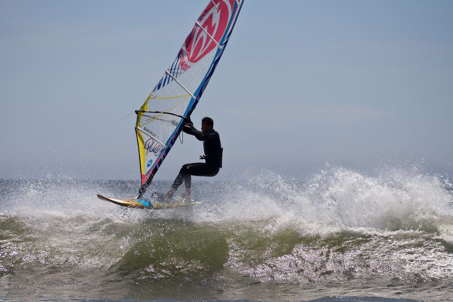 Moo doing his best hover-board impression from Back to the Future.
