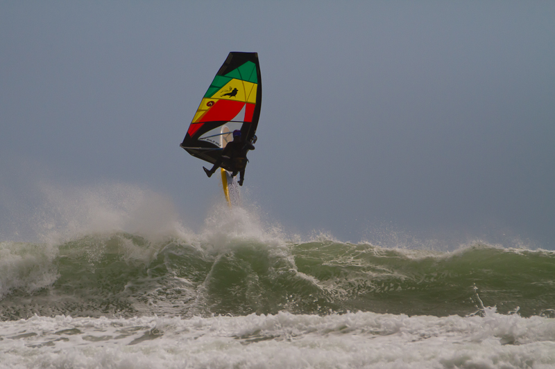 Dan C strapless SUP jumping
