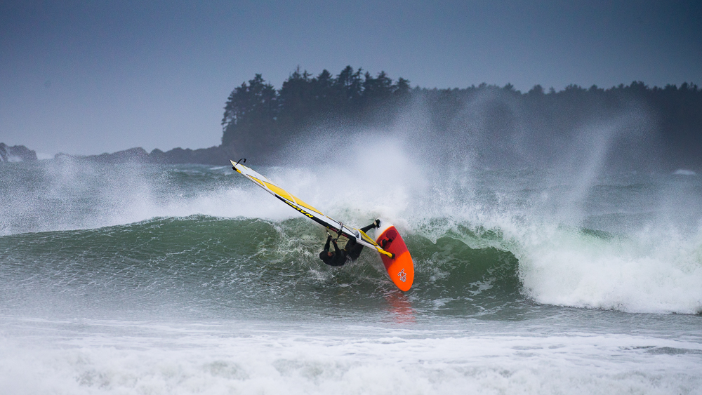 Rebaron 40' lip slide at 30 knots
