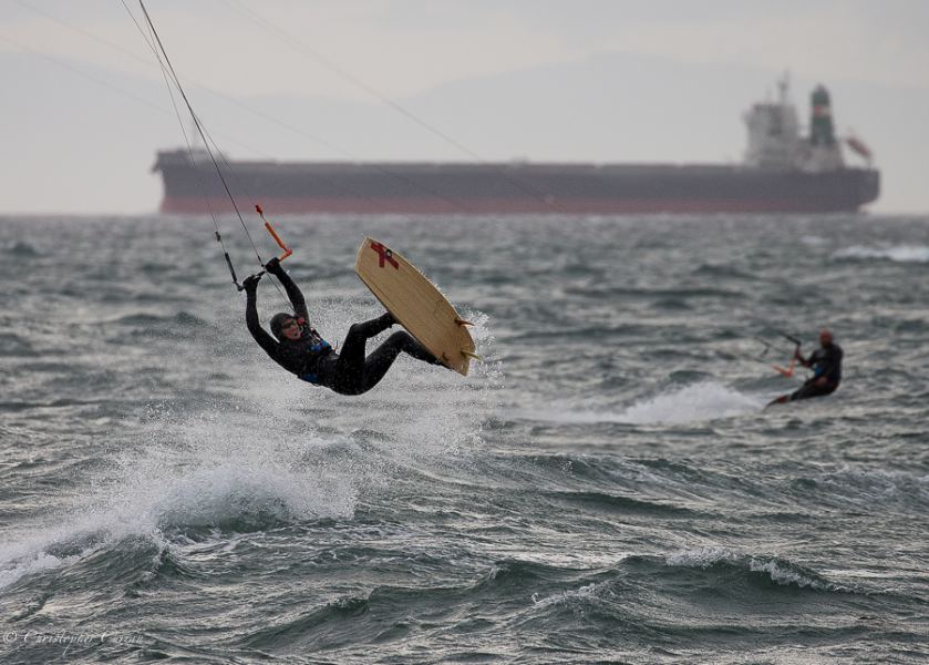 Sick strapless back roll by BA! Stuck it.
