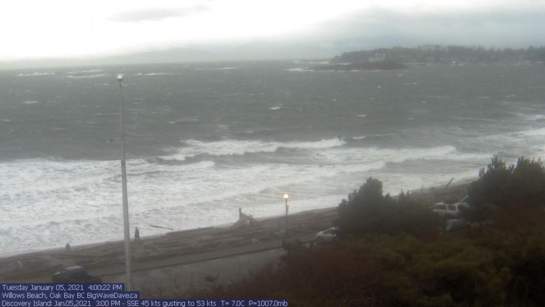 Discovery 45 gusting 53. Gutsy kiter!
