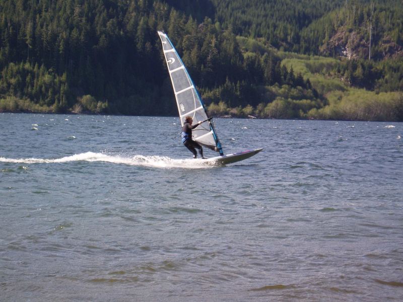 Note to self: extend front arm more, bend ankles more, lean foreward more!
