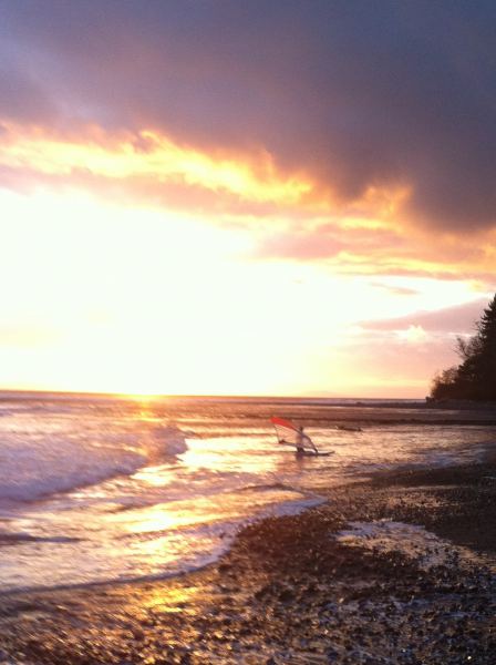 Great day coming to an end
