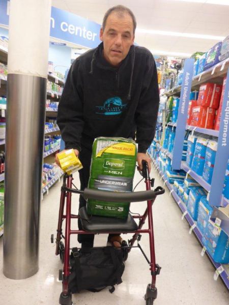 Kus Turns 50
A sad day.  Stocking up on supplies and gear!
