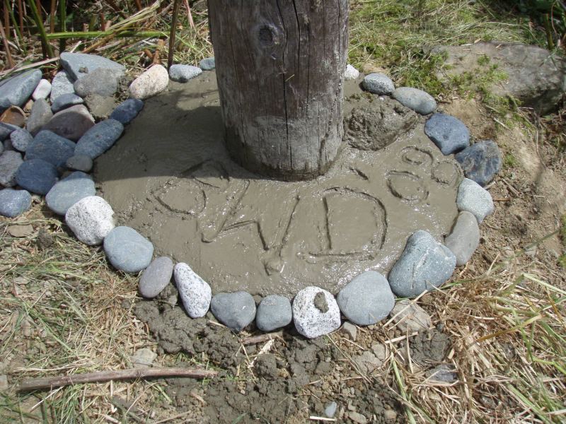 New WX station foundation
