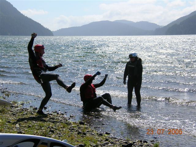 No shortage of advice on how to waterstart @Nitinat ...
