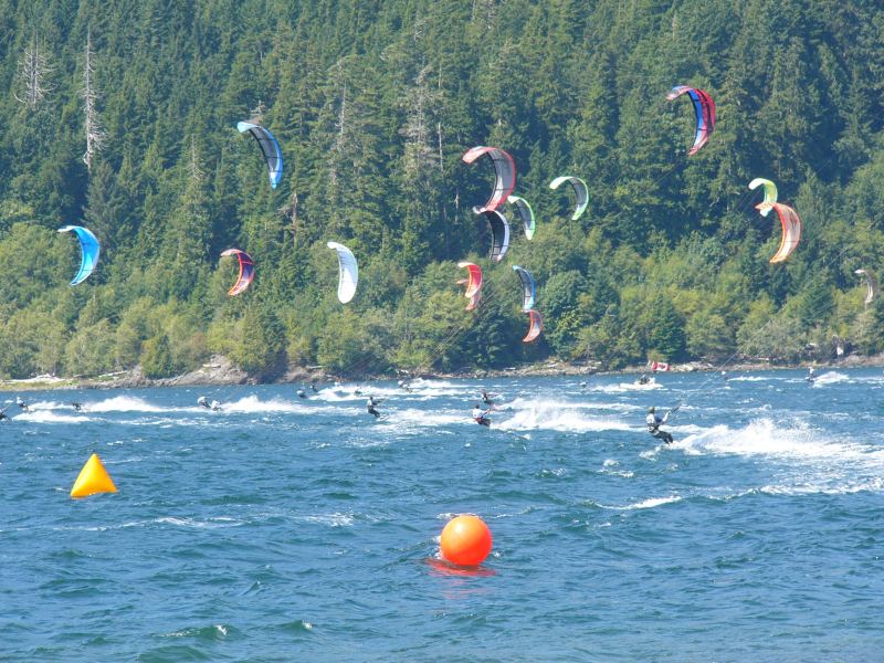 Kites at Windfest 2006 - August 12, 2006
