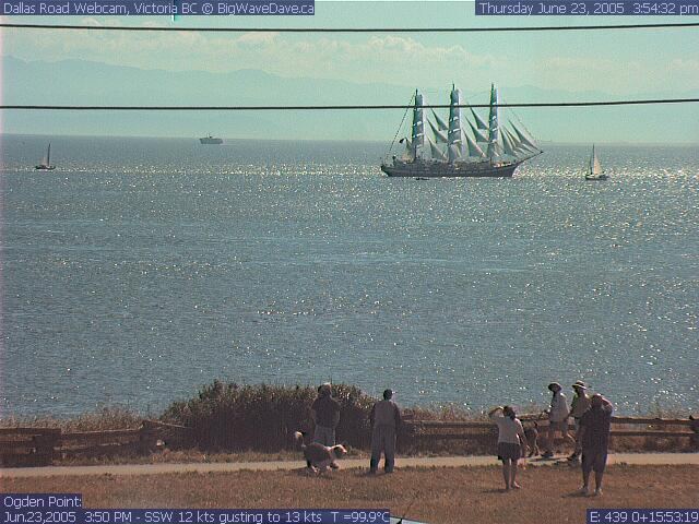 Pallada full sails
Another view of Pallada
