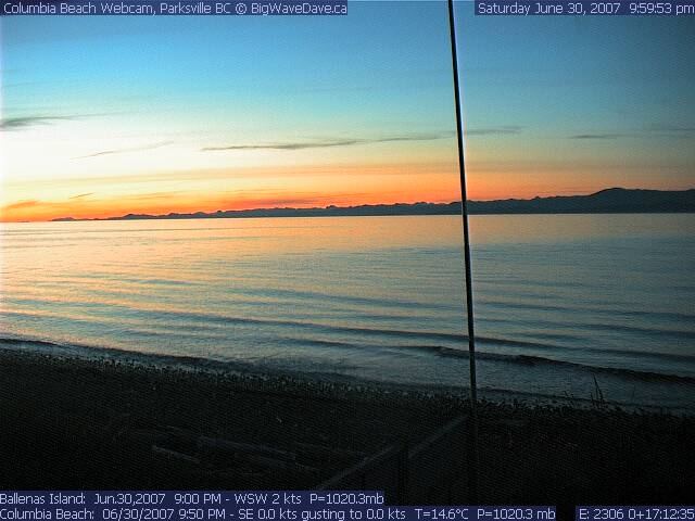 Columbia Sunset - June 30
