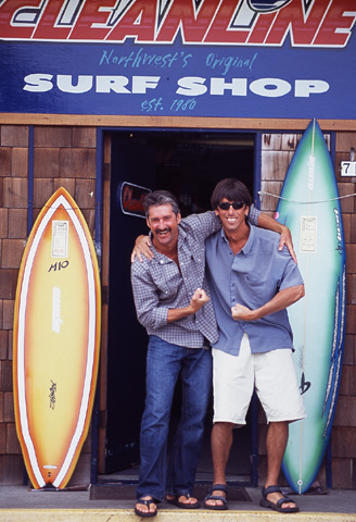 Trev and Josh, Seaside
