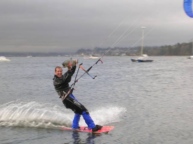 I call this move the salmon grab
