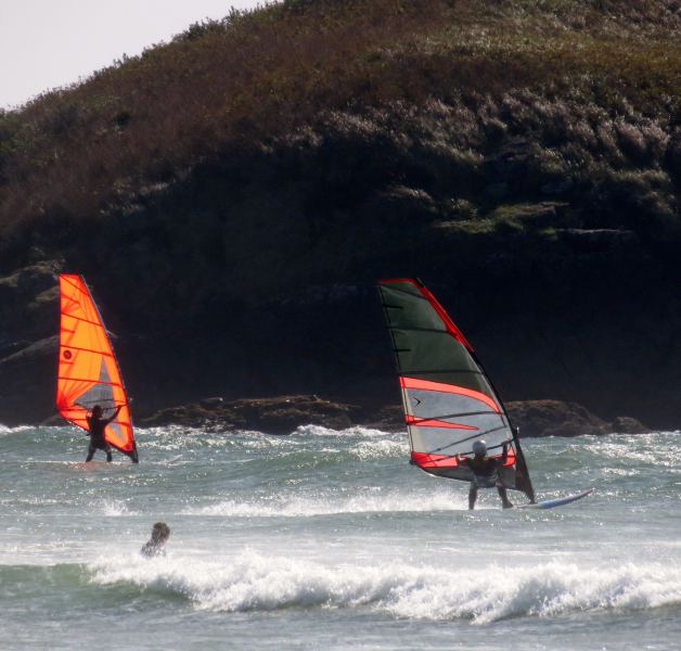 BWD headed for the lip
