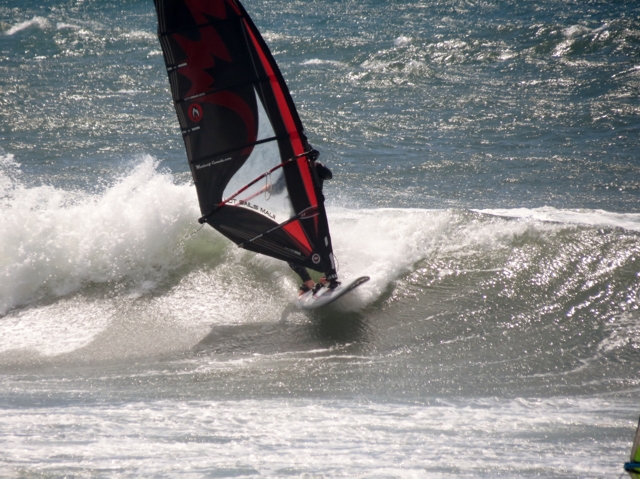 Backside hit (Johnnyman at the Rock)
