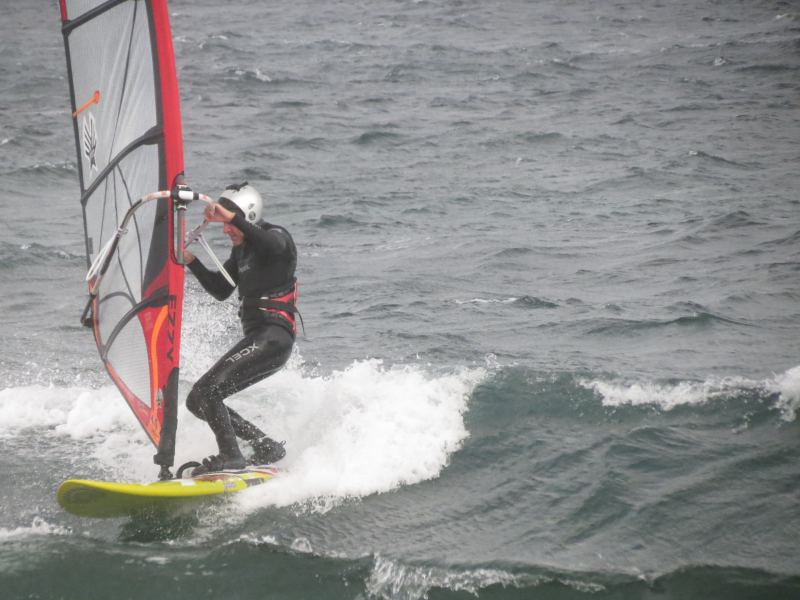 Shaggy carving the quad!
