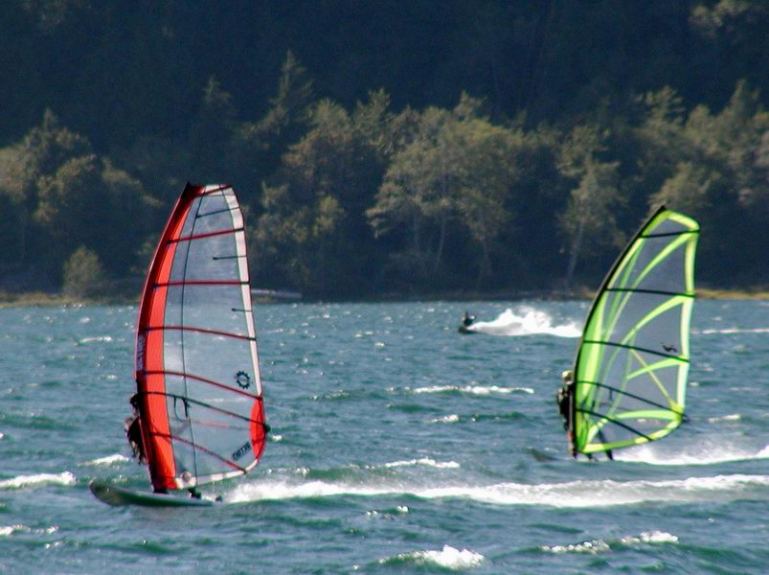 Drag race ?
John & Heather
