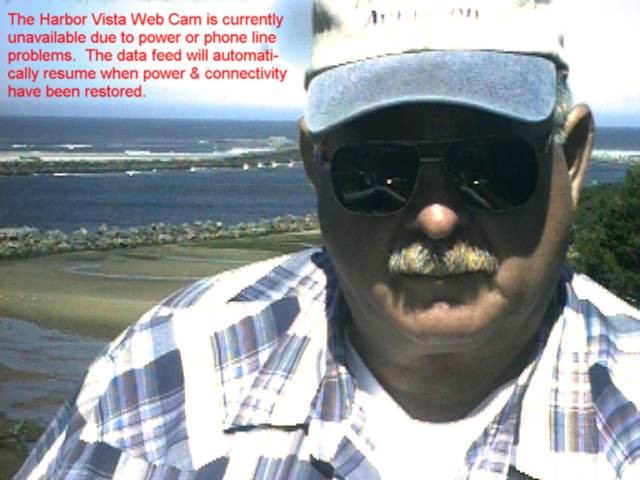 Did BWD grow a mustach?
Looks like BWD is doing some Florence web cam maintenance...the coast is really aging you Dave maybe you should come home!
