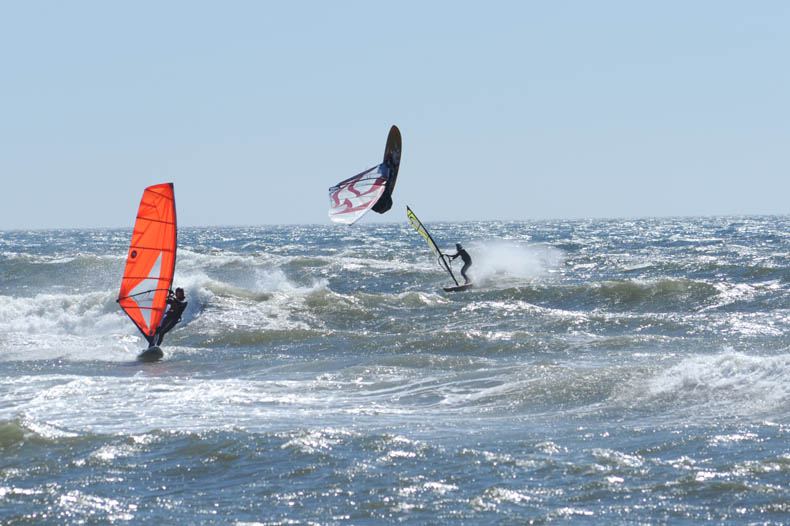 BWD I can see your orange sail from up here!
