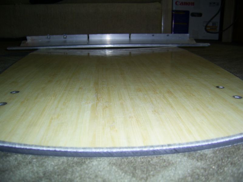 Bamboo Veneer 5mm Concave
5 mm concave pressed in across the bottom.
Keywords: custom kiteboard concave