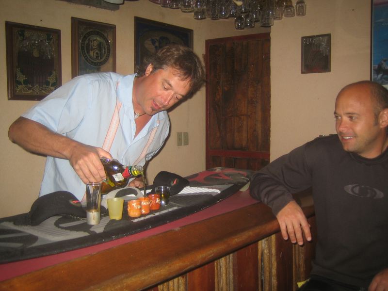 Time to say goodbye at Baja Joes
