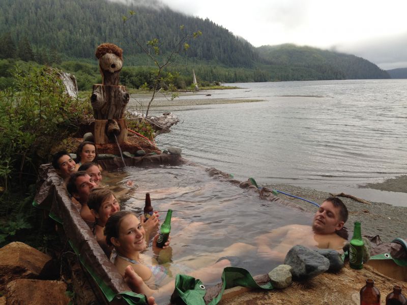 Relaxing in the 'Tub
Nitinat
