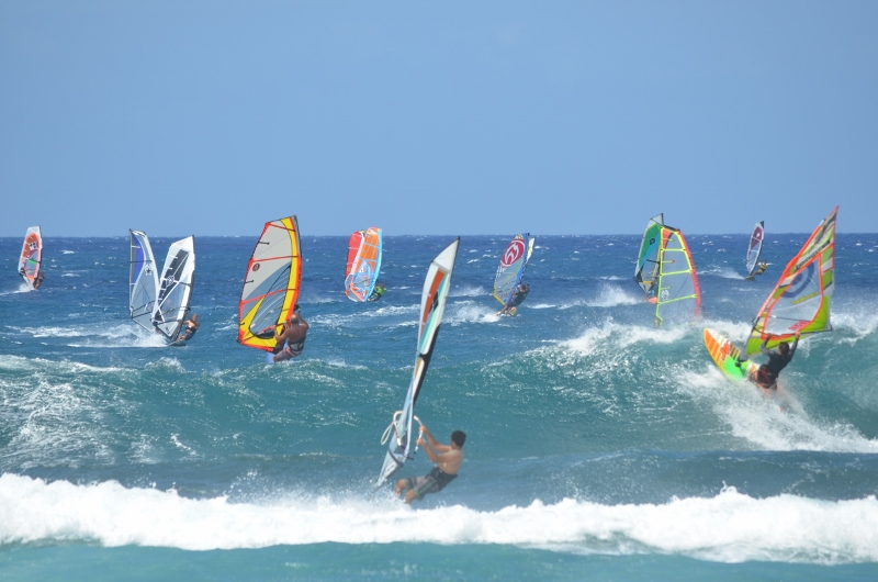 The Zoo at Ho'okipa with me right in the middle

