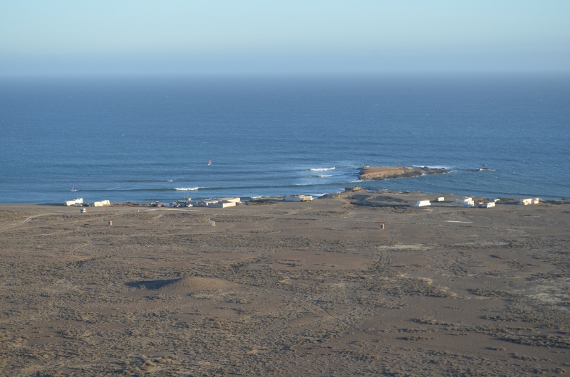 Solo sports from the Hill behind.
