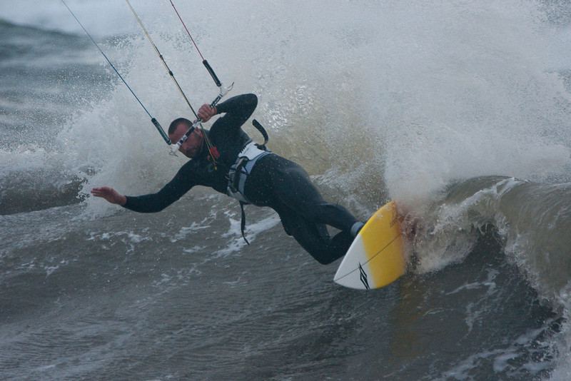 Jordan - I.V.  Nov 9 - 2010
Looks like he is about to go down...  but he didn't.  Too bad my lens was fogged with salt....
