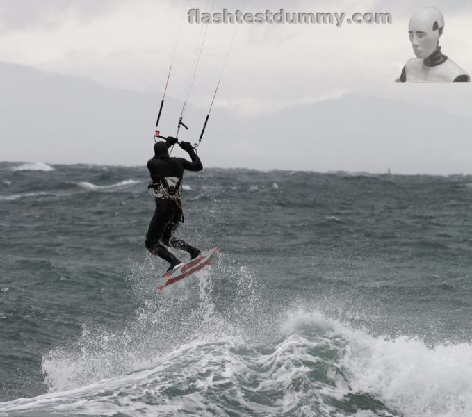 FREE downloads (After I finally post them) @ flashtestdummy.com
Keywords: kiteboard jump gusty choppy